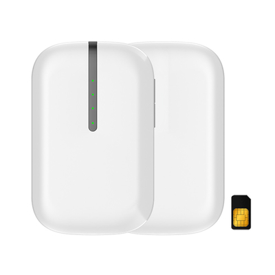 Hotspot van 300Mhz 4G WIFI het Bureauhotel Plastic 2100mAh van het Reishuis