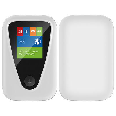 Zwarte Witte Geopende Mobiele WiFi-Router 4G met SIM Card