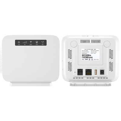 300 Routers van Mbps 4G voor Huis met Sim Card Slot Cat 4 Dubbele Externe Antennes