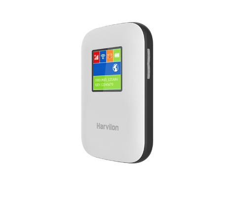 2700mAh-3000mAh mobiele 4G-Router met Geopende het Schermzwarte
