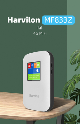 2700mAh-3000mAh mobiele 4G-Router met Geopende het Schermzwarte