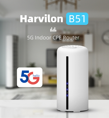 Dubbele Band5g CPE Router NSA SA WiFi 6 met Nano Netwerk 3.0 Gbps van SIM Card Slot For 5G 4G