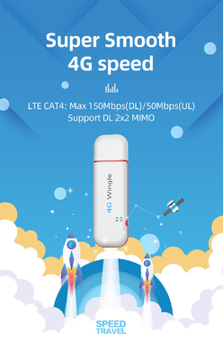 De draadloze Mobiele 4G USB Dongle Sim Card Portable Broadband Dongle van 150Mbps