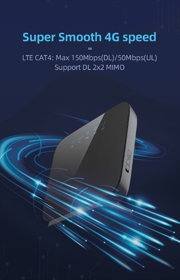 de Binnenrouter van 300Mbps 4G Lte