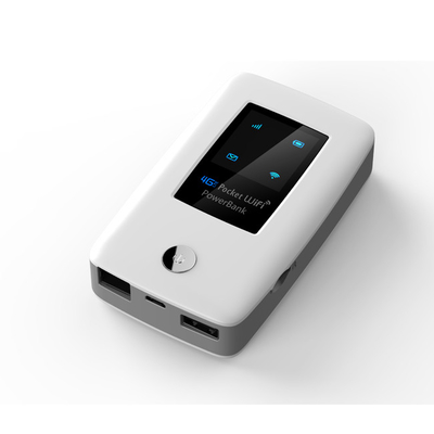 Draadloze de Zakrouter van 5000mAh 4G met RJ45 Wan Lan Port