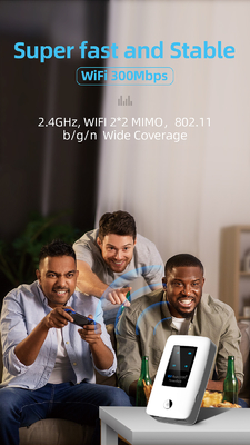 Draadloze de Zakrouter van 5000mAh 4G met RJ45 Wan Lan Port