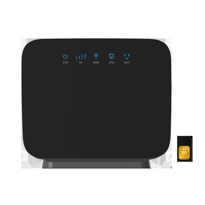Huiscpe 4G Lte Binnenrouter met SIM Card Slot Dual External-Antennes voor Bureau
