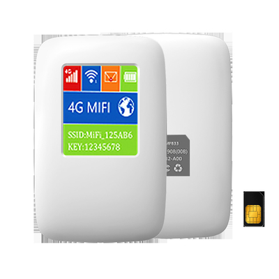 Interface die van USB van de Cat4150mbps MiFi de Mobiele 4G Router 3000 MAh Battery No Need Configuration aanrekenen