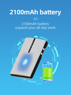 Hoge snelheids150mbps Mobiele Hotspot 4G Lte Router voor Reis2100mah Batterij