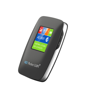 de Router150mbps 4G Mobiele WiFi Hotspot van 2700mAh-3000mAh 4G Lte MiFi 15 Apparaten met LCD het Scherm