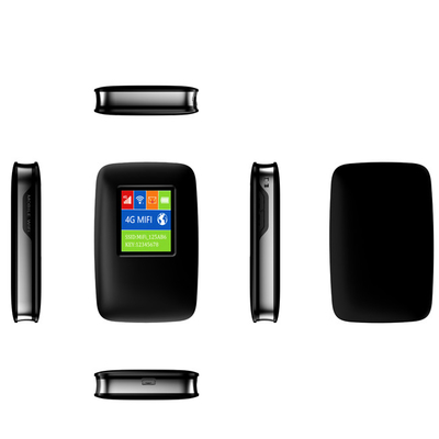 Hotspot van de Routerwifi van 3000mAh 4G LTE Draadloze MiFi met LCD het Scherm Internationale Band