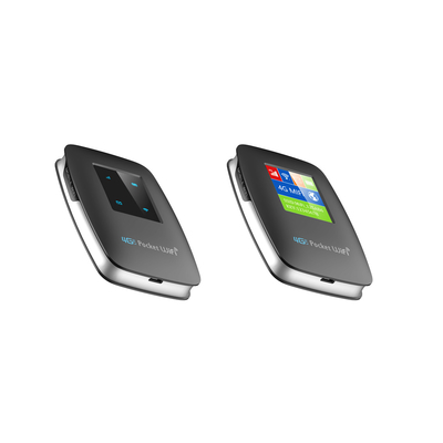 Hotspot van de Routerwifi van 3000mAh 4G LTE Draadloze MiFi met LCD het Scherm Internationale Band