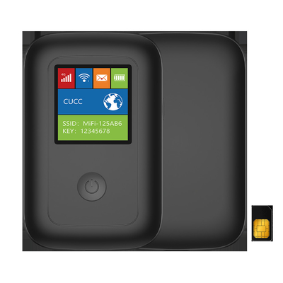 3000mAh huis4g WIFI Router met LCD Ce van de het Schermreis